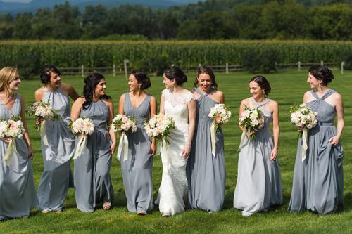 Vermont Wedding Bridesmaids